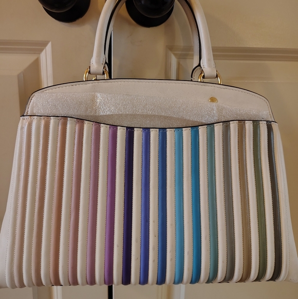 Coach Multicolor Ombre Quilted Lillie Carryall Bag - Picture 2 of 9